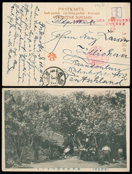 Japan: Cancellations and Covers: Selection from 1880 to 1958 incl. ...