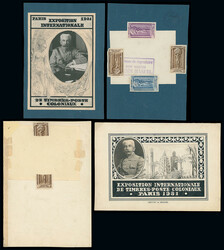 France: 1931 two unadopted hand drawn essays for the International ...