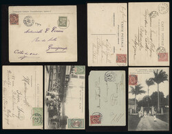 French Colonies: Martinique: A selection of covers and postcards, ...