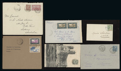 French Colonies: New Caledonia: A selection of covers and postcard, ...