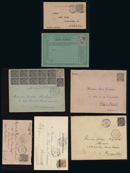French Colonies: Senegal: A selection of covers and cards, 1894 to ...