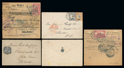 Germany: Saar: Covers and Cancellations: Collection in small carton ...