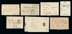 Postal History and Covers: A selection of European pre-stamp entire ...