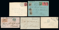 Postal History and Covers: A selection of covers, incl. Mexico 1846 ...