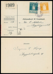 Greenland: Selection with 1934-35 Thule issues in mint blocks, 1938 ...