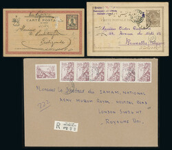 Postal History and Covers: Mainly Middle East selection with 1930 ...