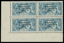 Ireland: 1922 (Oct.-Nov.) Thom overprints in shiny blue-black, 10s. ...