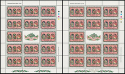 Ireland: 1987 Christmas 21p., with variety gold omitted, fine ...