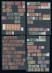 Ireland: A collection in stockbook, incl. Great Britain used in ...