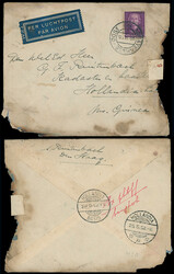 Postal History and Covers: Crash and Wreck Mail: 1952 (Mar. 19) ...