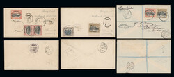Labuan: 1897 registered cover to London bearing 1894-96 12c. (some ...