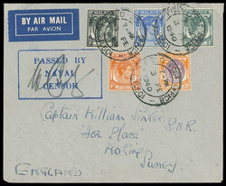 Malaysia: Straits Settlements: Cancellations and Covers: 1940 (Feb. ...