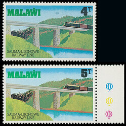 Nyasaland: Malawi: 1979 Opening of Railway unissued 4t. value, fine ...