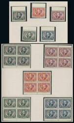 Paraguay: Collection incl. 1957 (June) air and postage issues and ...