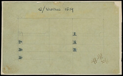 Aden: 1937 Coronation essay artwork for the 2a., 21/2a. and 31/2a. ...