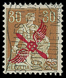 Switzerland: Small collection incl. 1913 (Mar.) first flight postcard ...