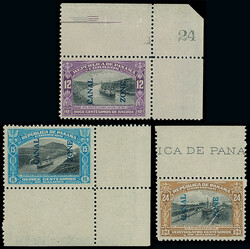 U.S.A: Canal Zone: An accumulation on leaves and in packets, incl. ...