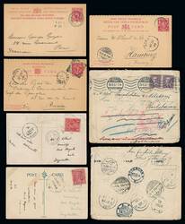 Aden: Transit Mail: Selection with Zanzibar 1898 1a. postcard to ...