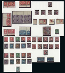 Cuba: U.S. period collection on leaves, 1898 to 1902, incl. 1899 ...