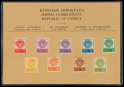 Cyprus: The Christopher Podger FRPSL collection: Revenues: Republic: ...
