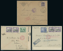 Cyprus: Cancellations and Covers: Civil Censorship: W.W.IIl ...