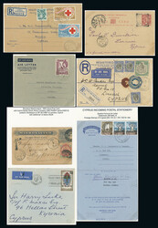 Cyprus: The Christopher Podger FRPSL collection: Incoming Mail: ...