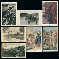 Egypt: Cancellations and Covers: Selection incl. 1905 3m. on 5m. ...