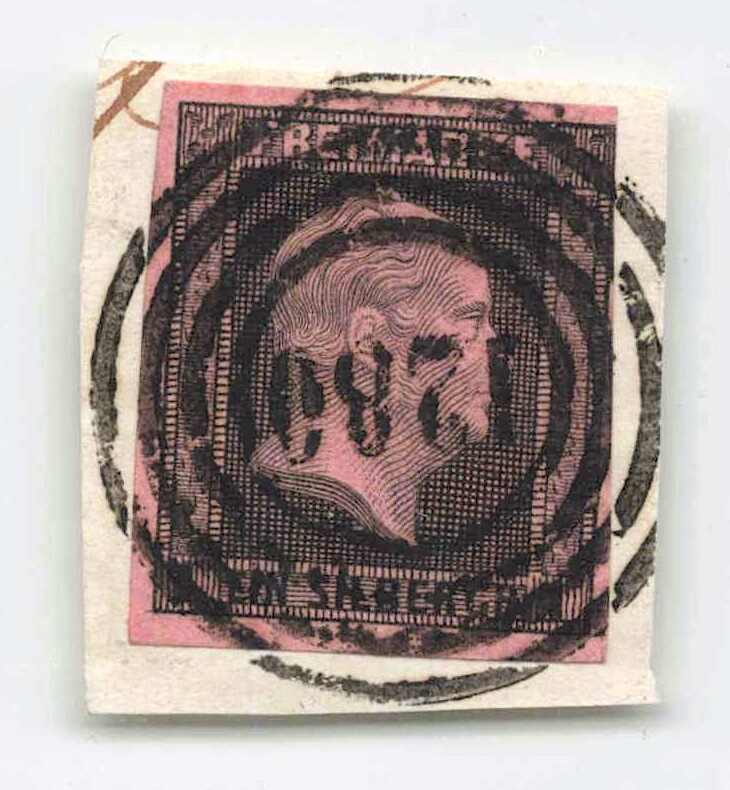 1851, 1 Sgr. schwarz auf rötlichkarmin, Friedrich Wilhelm IV., ...