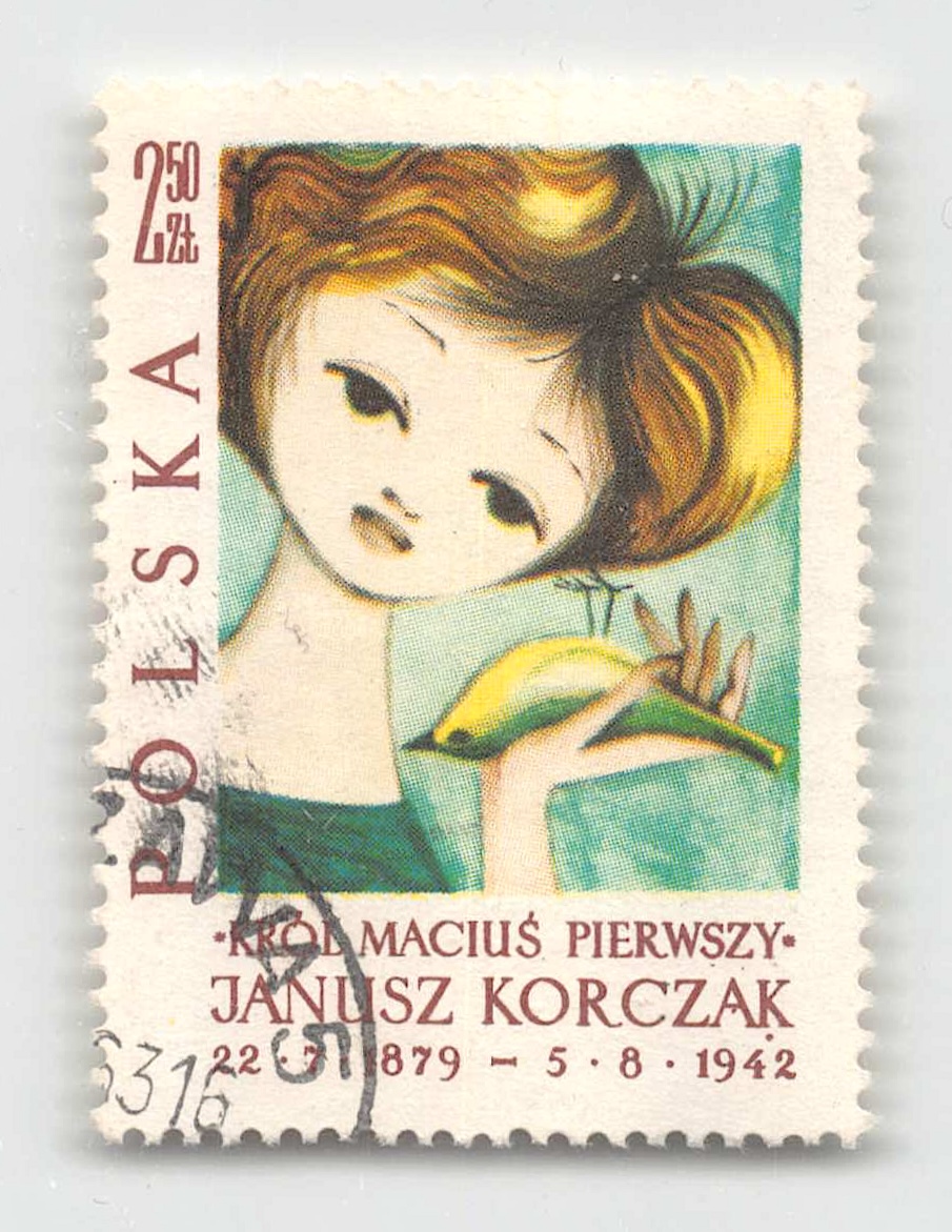 1962, 2,50 Zl., Korczak-Jahr, König Macius, gestempelt, mit ...
