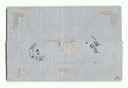 1850, 9 Kr. gelbgrün, Ziffer im Kreis, breitrandig mit vier ...