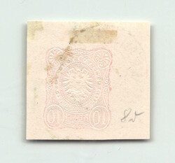 10 Pf. "Pfennige", Ganzsachenausschnitt mit klar abgeschlagenem ...