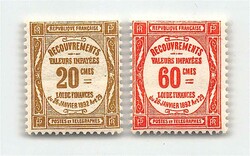 2565050: Frankreich 1901-2000 - Portomarken