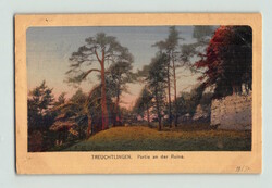 1922, 3 M „Posthorn“, mit K1 „TREUCHTLINGEN, 29.7.22“ auf ...