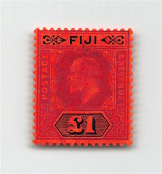 1904, 1 £, Eduard VII., ungebraucht mit Originalgummierung, tadellos ...