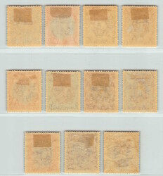 1920, 1/4 d bis 3 Sh, Siegreiche Beendigung des Ersten Weltkrieges I, ...