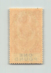 1925/1927, 1 £, George V, faultless, mint never hinged, with ...