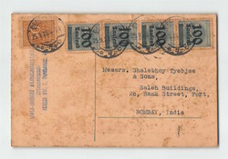 DESTINATION INDIEN: 1923, 50 Tsd M dunkelocker und viermal 100 Tsd ...