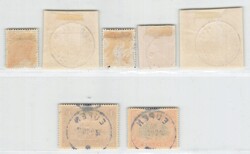 1920, 5 PF auf 5 C bis 1.25 Mk auf 1 Fr, Freimarken von Belgien mit ...