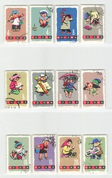 1963, 4 bis 20 F, Kinderspiele gezähnt, komplette Ausgabe, ...