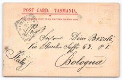 1899, 1/2 und 1 P, Landschaften, jeweils mit Tagesstempel "Hobart, Au ...