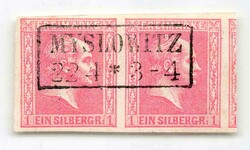 1858, 1 Sgr. rosa, Friedrich Wilhelm IV., allseits voll- bis ...