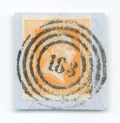 1857, 3 Sgr gelb, Friedrich Wilhelm IV., allseits voll- bis ...