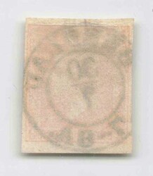 1859, 3 Sgr. dunkelorange, voll- bis breitrandig, Friedrich Wilhelm ...