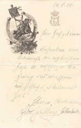 SOCIAL PHILATELY: 1900, zweimal 10 Pf. karmin, als Mehrfachfrankatur ...