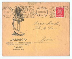 ILLUSTRIERTER WERBEBRIEF: 1926, 10 Pf. rot, Neuer Reichsadler, als ...