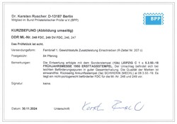 1950, 24 + 12 und 30 + 14 Pf., Frühjahrsmesse Leipzig, der ...