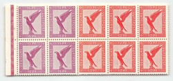 1931, Markenheftchenblatt, Flugpost, postfrisch. Mi. 500.- EUR.
