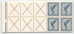 1931, Markenheftchenblatt, Flugpost, postfrisch. Mi. 700.- EUR.