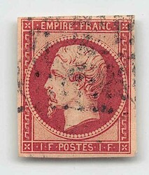 1853, 2 Fr., Napoleon III., ohne Lorbeerkranz, voll- bis breitrandig, ...