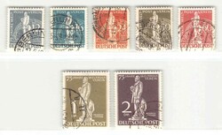 1949, 12 Pf. bis 2 DM, 75 Jahre Weltpostverein, von Stephan, ...